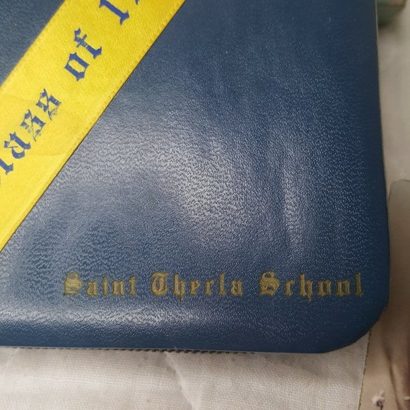 1963 Saint Thecla School Catholic Graduation Autograph Book Blank and Signed - Picture 2 of 11